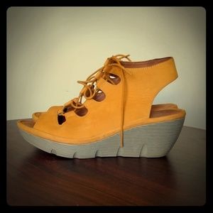 Clarks Artisan Wedge Sandals